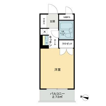 ライオンズマンション相武台前第５の間取り