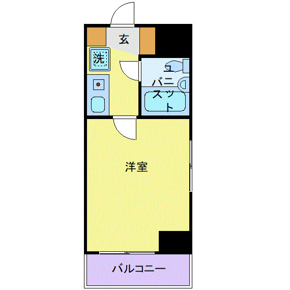 モナークマンション橋本弐番館の間取り