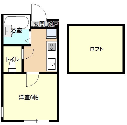 ウィステリアKの間取り