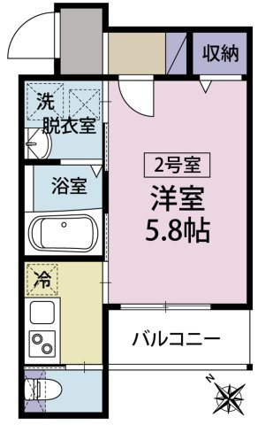 コージー淵野辺の間取り