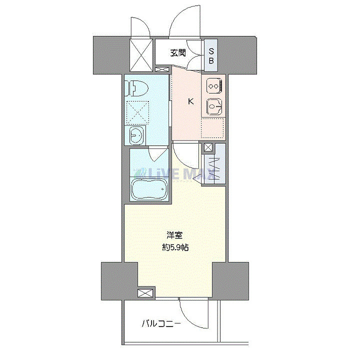 ステージグランデ相模原の間取り