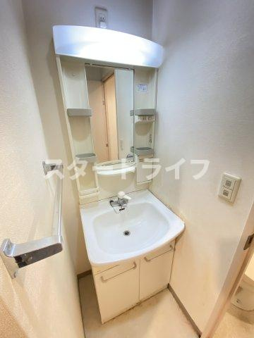 大阪市淀川区宮原１丁目の賃貸マンションの洗面所