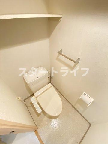 大阪市淀川区宮原１丁目の賃貸マンションのトイレ
