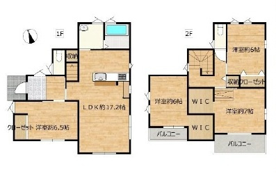 中古戸建　深谷市上野台3-2（期間限定現況販売）の間取り