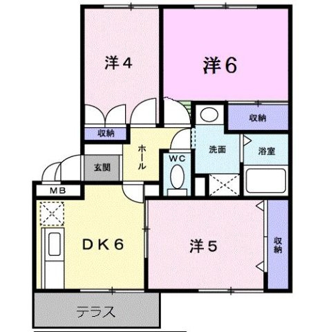 【間取り】 | ヴィラ温井