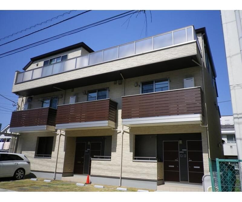 府中市天神町４丁目のアパートの外観
