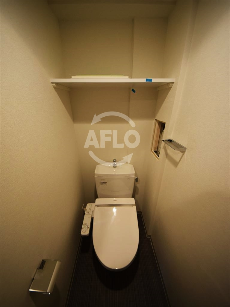 プレサンス京町堀ノースのトイレ| プレサンス京町堀ノース　温水洗浄便座