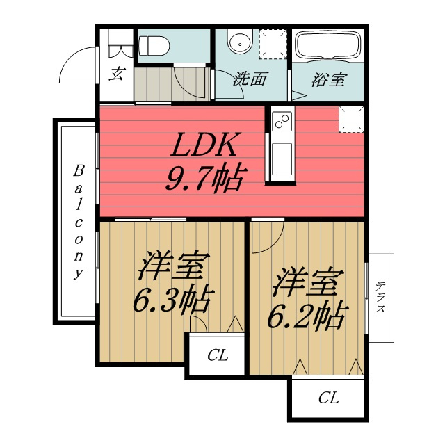 【間取り】