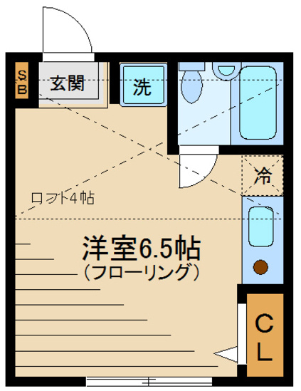 レジデンスYOUの間取り