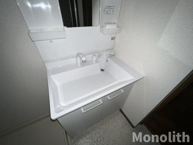 カルム長堀の洗面所