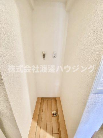 ハイムミニヨン2の設備|洗濯機置き場