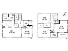 【間取り】 | 桜森町　中古戸建 | 図面と現況が異なる場合は現況を優先します