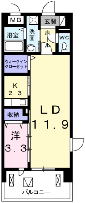 グランジュテの間取り