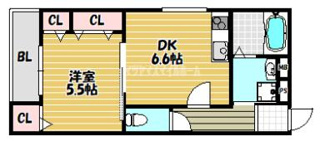 【間取り】 | フジパレス住道Ⅰ番館