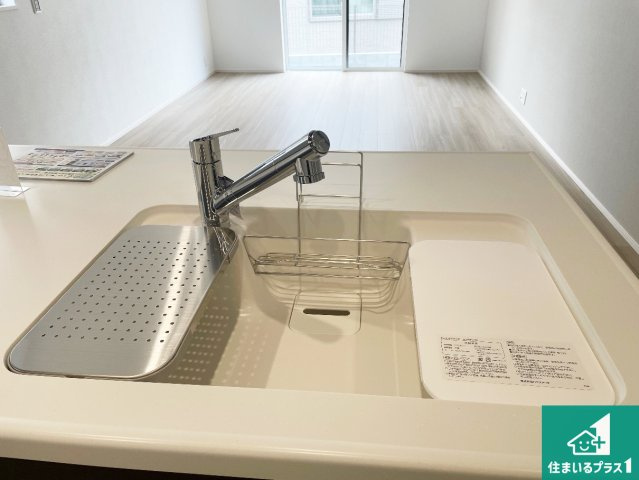 川西市大和西　第2期　新築一戸建ての設備|広々としたシンクで食器洗いも楽々！