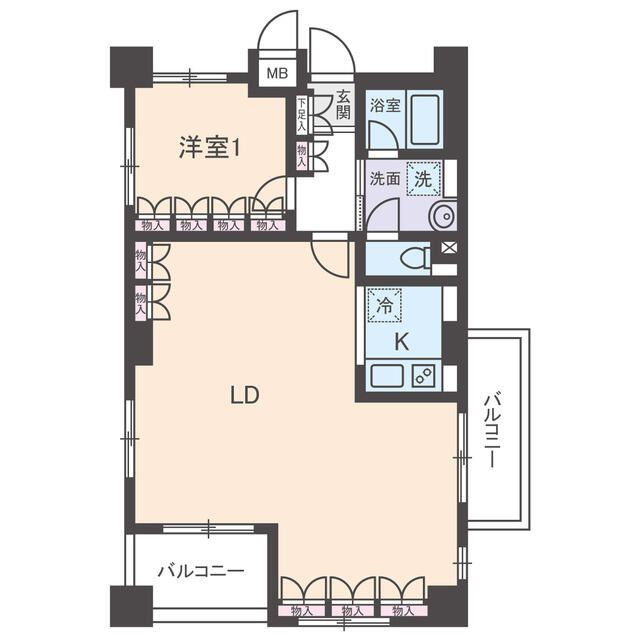サングランパの間取り