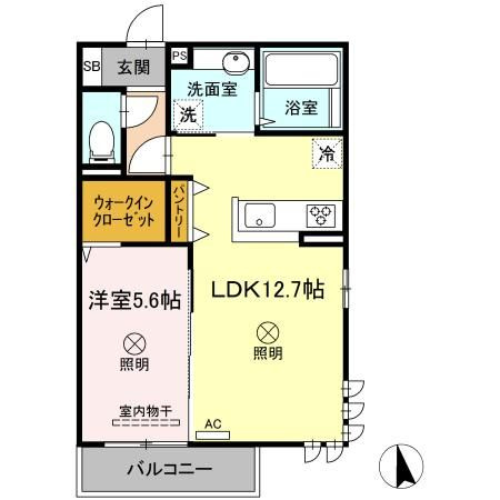 イルクオーレの間取り