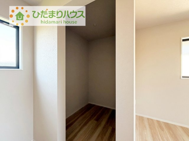 【収納】 | つくば市東光台2期　新築戸建　1号棟 | ママに人気のウォークインクローゼット付き！
コートやジャケットはもちろん、季節物や布団なども全部収納できちゃいます(^^)/