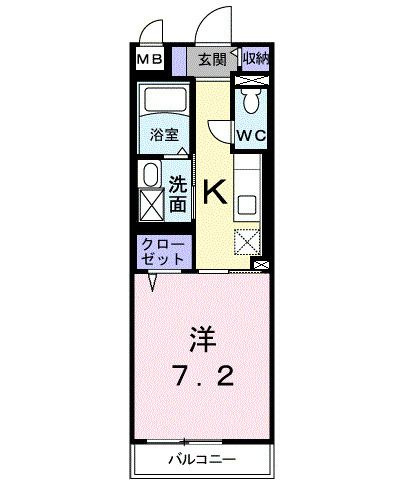 フィオーレ三鷹台の間取り