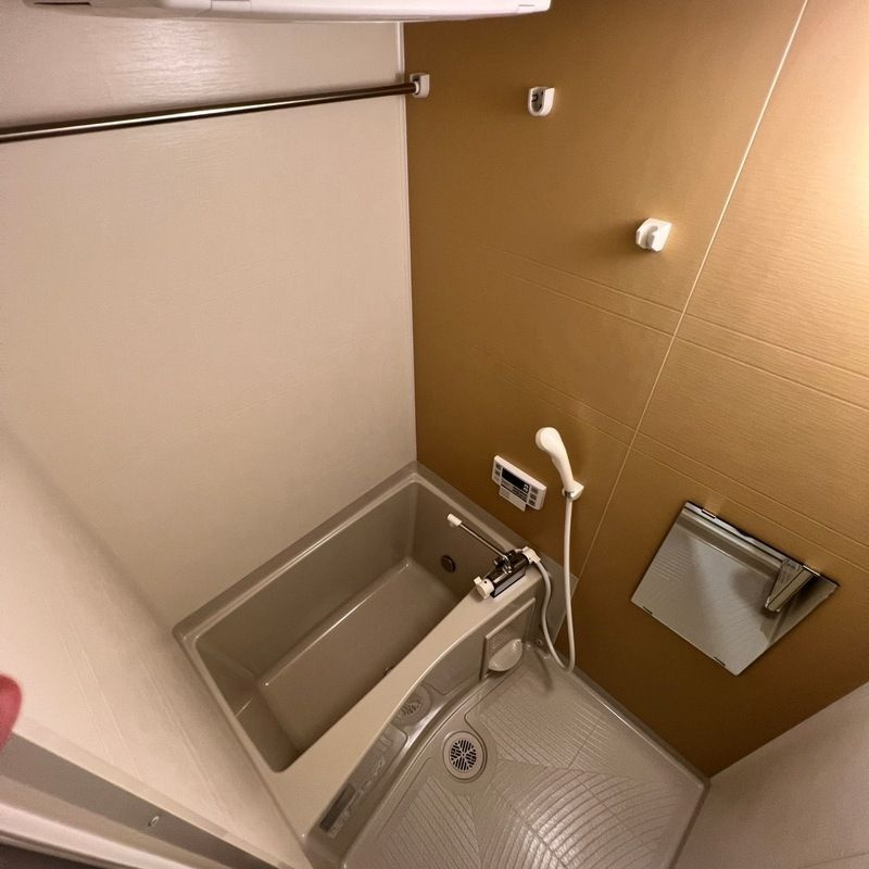 MELDIA新河岸の浴室