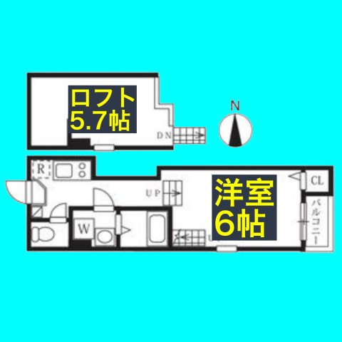 ポラリス名城公園の間取り