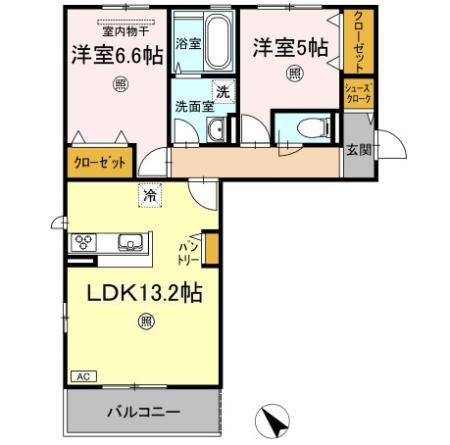 アレグリアの間取り