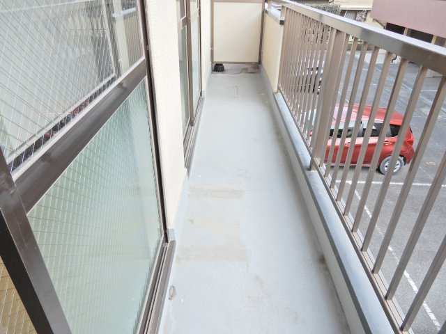 ハイツ阪井のバルコニー