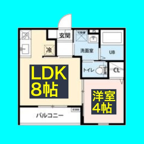 クラムズ黄金の間取り