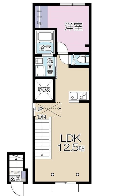 エスパシオ東小岩の間取り|間取りです。
