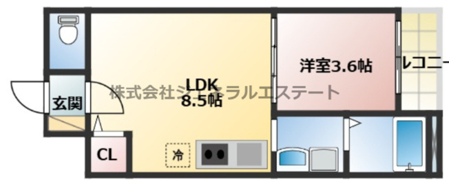 【間取り】 | エクラス野崎
