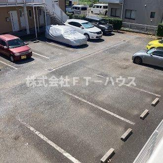 ハス　ニューハウンの駐車場