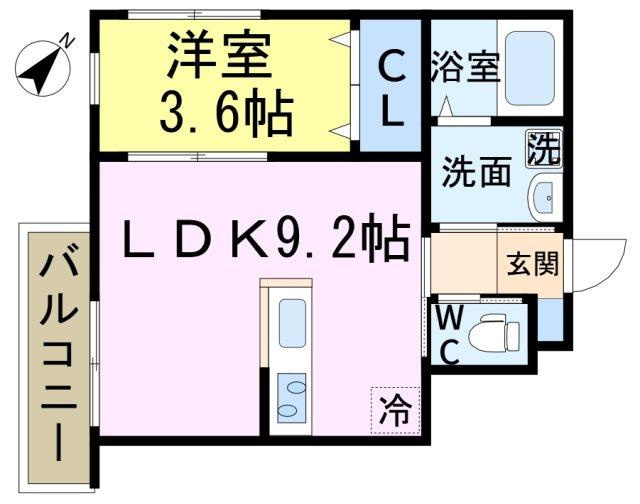 クーデリオンの間取り
