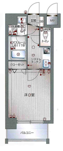 【間取り】 | アクアシティ天神ノース