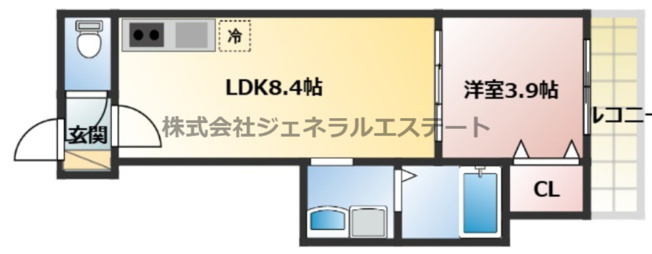 【間取り】 | エクラス野崎