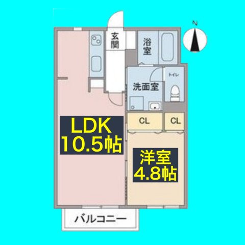 ベルコリーヌの間取り