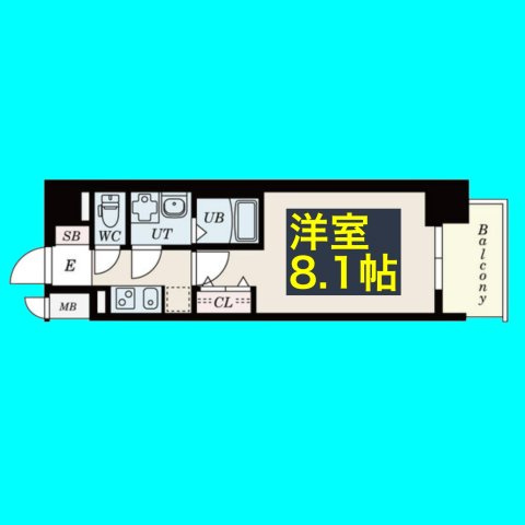 S-RESIDENCE池下西の間取り