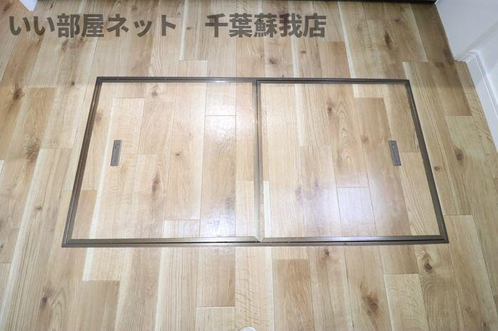 ウィステリアおゆみ野　Ｆの収納|収納豊富です