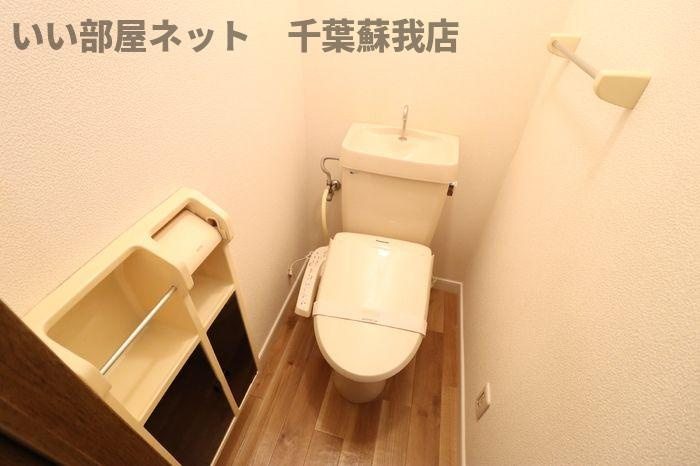 ウィステリアおゆみ野　Ｆのトイレ|落ち着いたトイレです