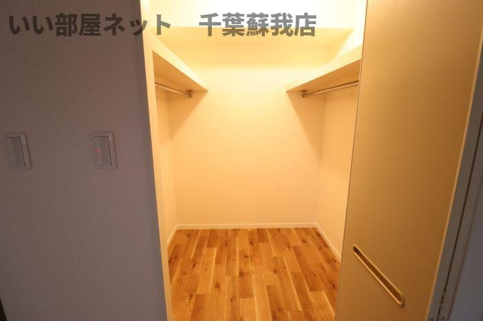 ウィステリアおゆみ野　Ｆの収納|収納があります
