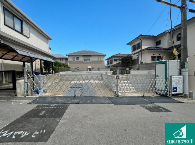 神戸市北区惣山町　新築一戸建ての外観|現在の進捗状況です！順調に作業進行中、完成が待ち遠しいです！詳細の間取り等、お気軽にお問い合わせください！