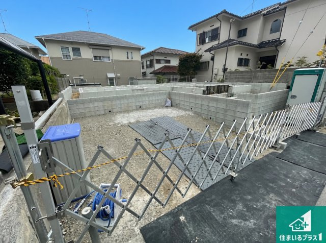 神戸市北区惣山町　新築一戸建ての外観|現在の進捗状況です！順調に作業進行中、完成が待ち遠しいです！詳細の間取り等、お気軽にお問い合わせください！
