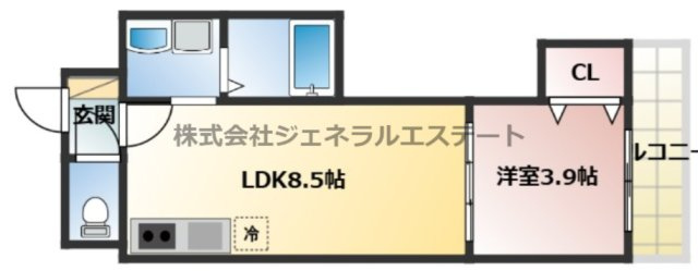 【間取り】 | エクラス野崎