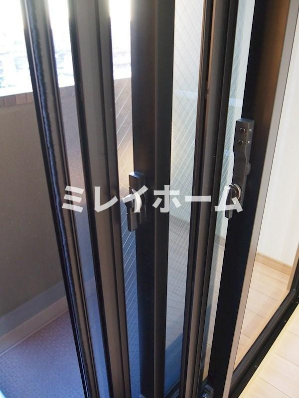 ルーブル羽田西のバルコニー