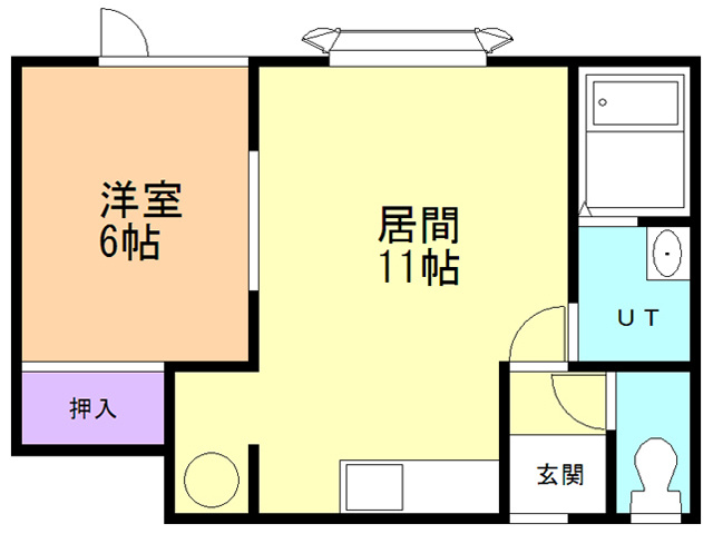 Ｃａｐｅ　ｈｏｕｓｅの間取り