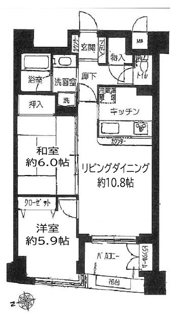 プリムローズ王子飛鳥山の間取り