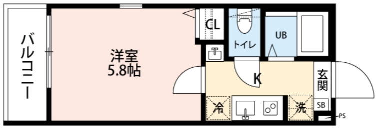 グランクオール東伏見の間取り