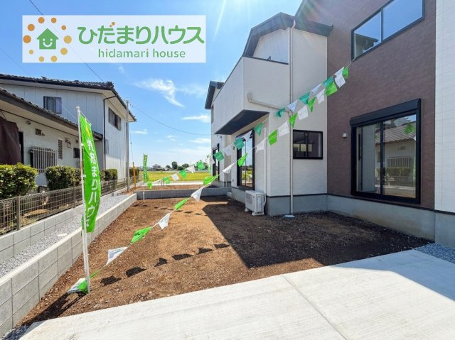 【庭】 | つくば市東光台2期　新築戸建　2号棟 | お庭付物件になります！お庭遊びや、プールなどお子様も大喜び(^^)