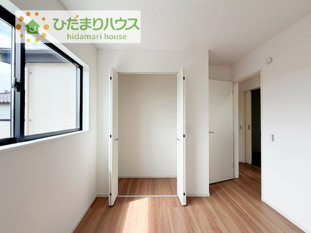 【収納】 | つくば市東光台2期　新築戸建　2号棟 | 全室にクローゼットが付いていて、お部屋の住空間もスッキリ広々使えそうです(^^)