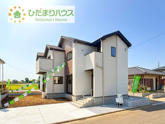 【外観】 | つくば市東光台2期　新築戸建　2号棟 | たっぷりの陽光と心地よい風が舞い込む住まい♪