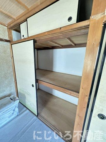 阿南市津乃峰町中分の一戸建ての収納